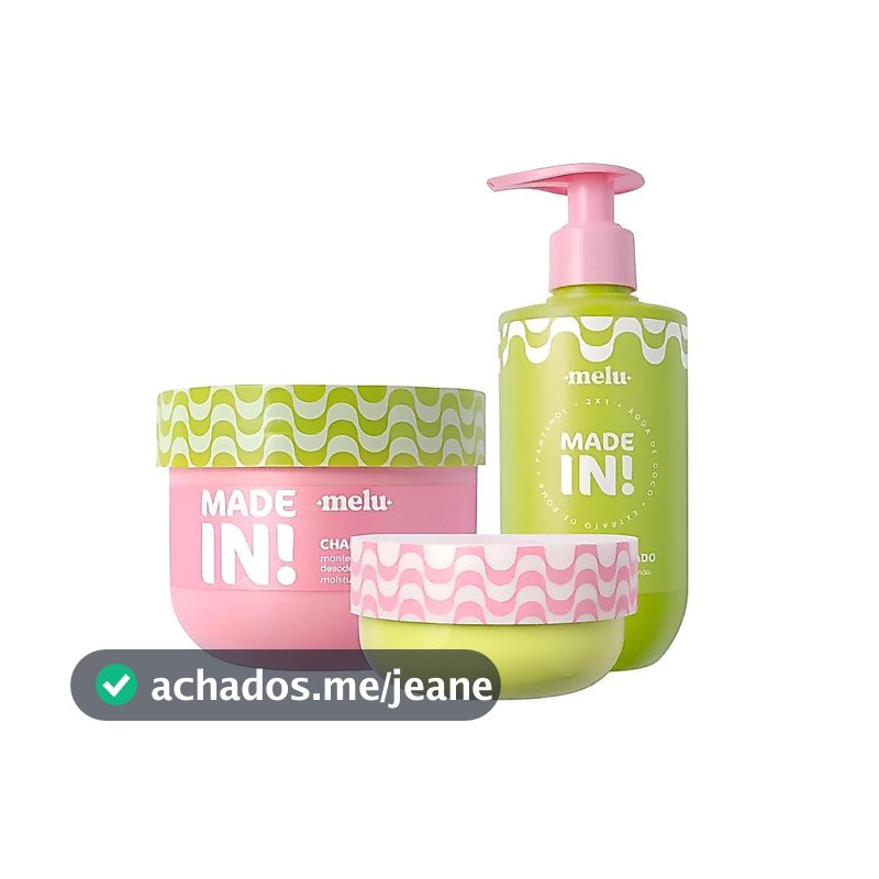 Ruby Rose Made In! Hidratante Corporal 180g + Hidratante Facial 50g + Sabonete Líquido Corpo 230ml