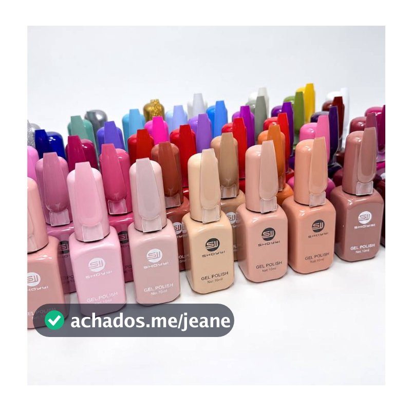 Kit 3 Esmaltes em Gel Shoyyi Gel Polish 10ml Nail Art Nova Coleção
