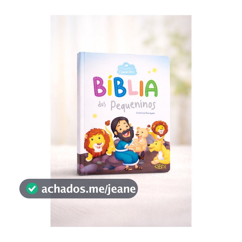 Bíblia Infantil Ilustrada Capa Dura | Bíblia dos Pequeninos Colorida Educativa Cristã para Crianças