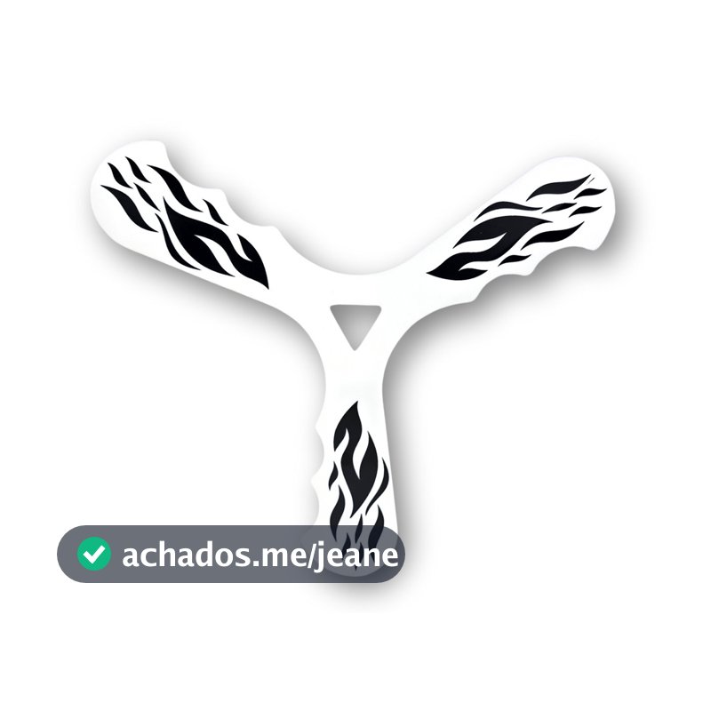 Bumerangue Vortex Boomerang Lançamento - Novo Modelo Premium Cor:Branco