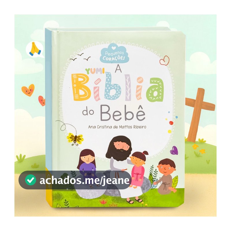 Bíblia Do Bebê Bíblia dos Pequeninos Livro Infantil Bíblia Da Criança Menino Menina Colecionável Almofadado
