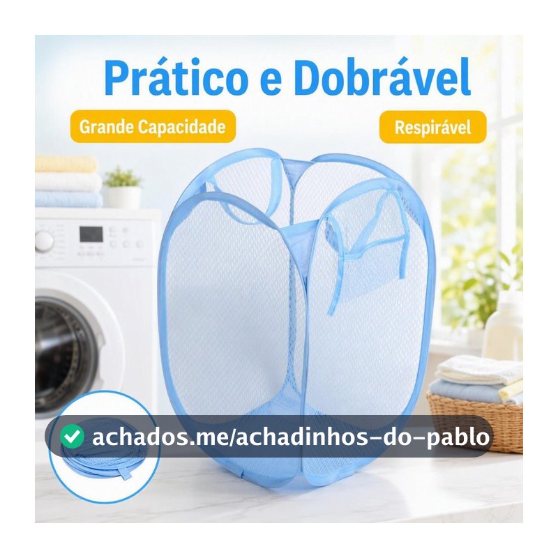 1 Rosa/Preto/Azul Cesto De Roupa Caixa Dobrável Para Armazenagem E Organização De Vestuário Brinquedos
