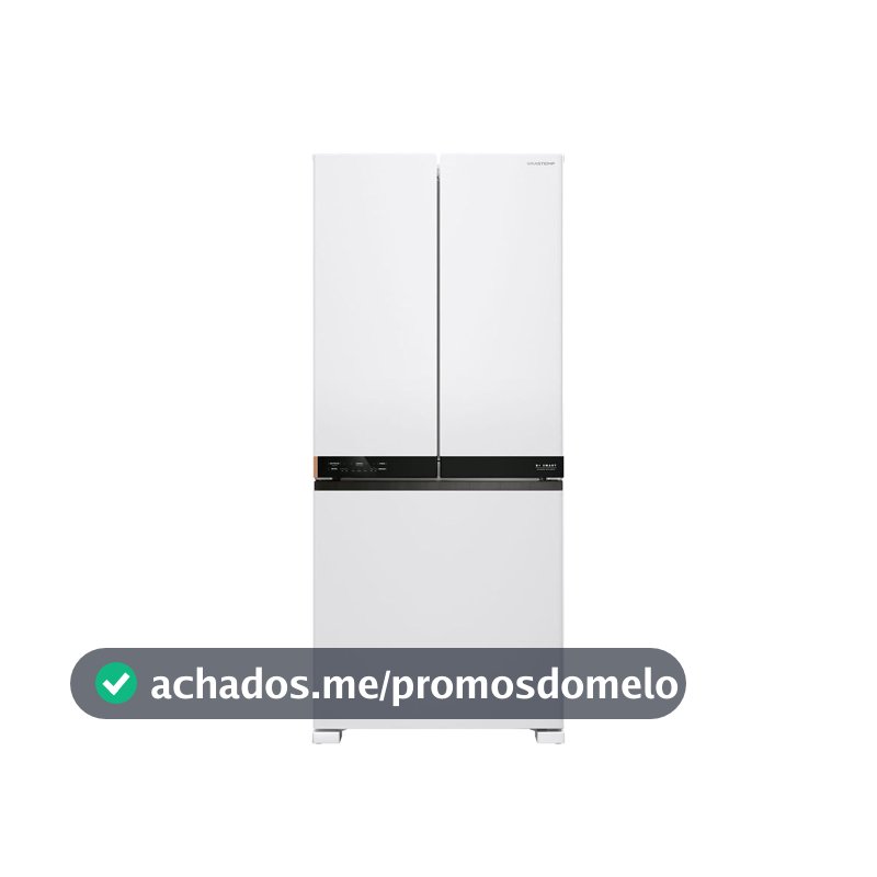 Geladeira Inteligente B= Smart 3 Portas French Door Frost Free 630L Branca Brastemp - BRO88AB