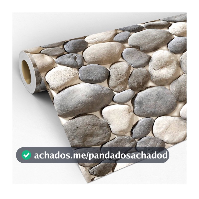 Adesivo Papel De Parede Pedras Granitos Natural Aquário Adesivo Lavável Decoração 3D 3 Metros