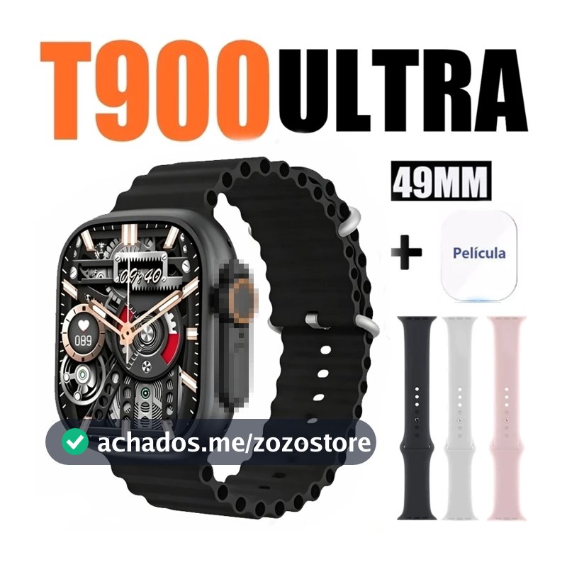 Relógio Inteligente Ultra 2026 Série 10 Ultra com Chamadas Tela HD Monitor de Saúde Diário