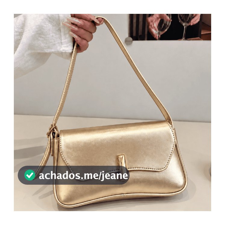 Bolsa Transversal Feminina Meia Lua Marrom