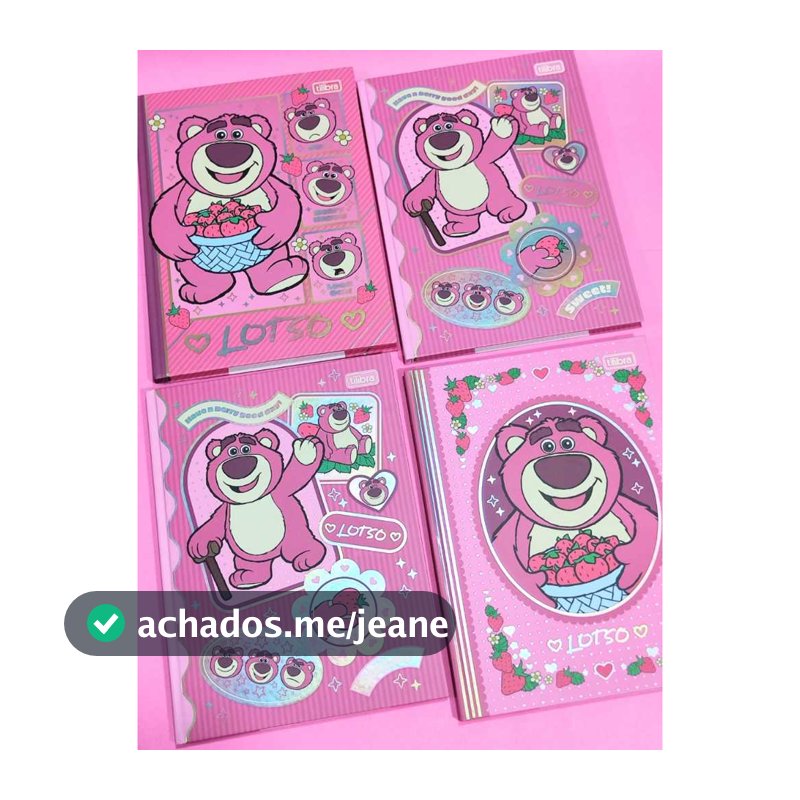 Caderno Brochura Colegial Lotso 80 Folhas Tilibra