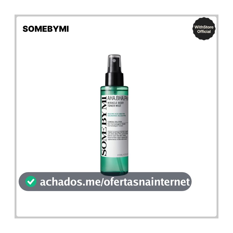 [SOME BY MI] Névoa De Toner Corporal Milagrosa AHA BHA PHA 140ml