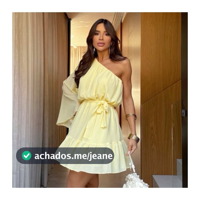 Vestido Feminino Luxo curto Tule ombro só cinturado