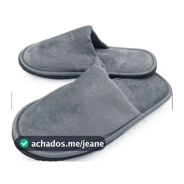 Chinelo Pantufa Plush Slin - Chinelo