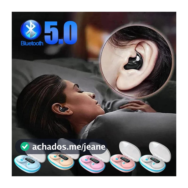 Fones X55: invisíveis, TWS, Bluetooth, HiFi, redução de ruído, ENC à prova d’água e bateria duradoura