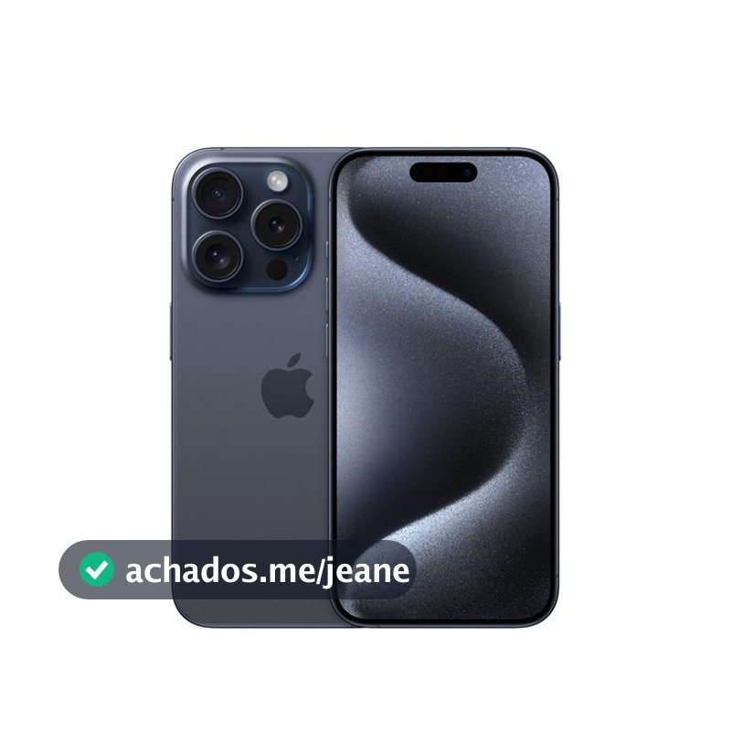 Usado: iPhone 15 Pro 128GB Azul Bom - Trocafy - Apple