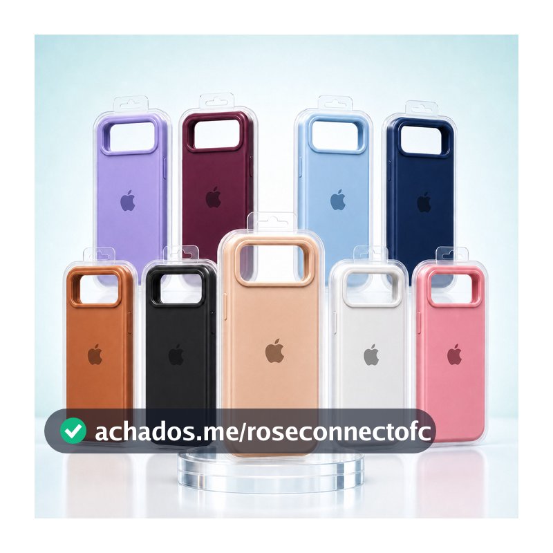 BGM—Capinha Case Silicone Aveludada Para capinha iphone 18 Pro Max /17 Pro Max Premium