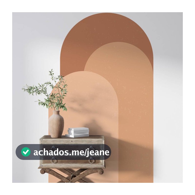 Adesivo Papel de Parede Boho Colorido – Arco Decorativo Minimalista
