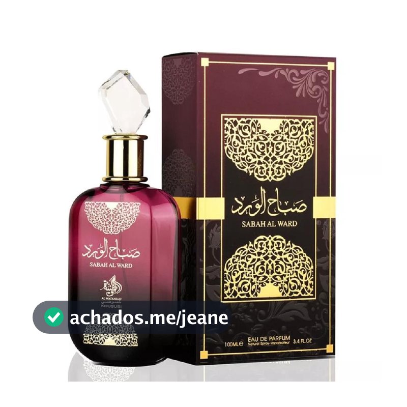 Al Wataniah Sabah Al Ward Perfume Feminino Eau de Parfum 100ml