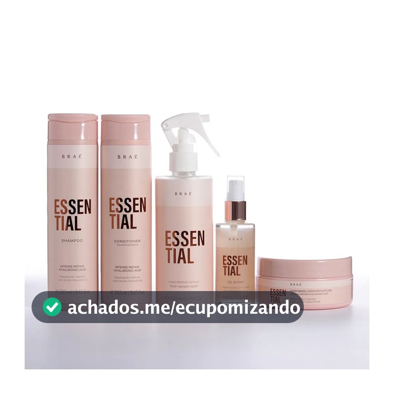 Kit Braé Essential Completo Home Care (5 Produtos)