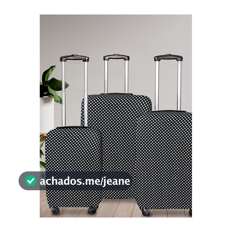 Capa de Mala Viagem Anti-Arranhões Lavável P M G Bagagem de Mão 10kg 23kg 32kg Protetora Resistente