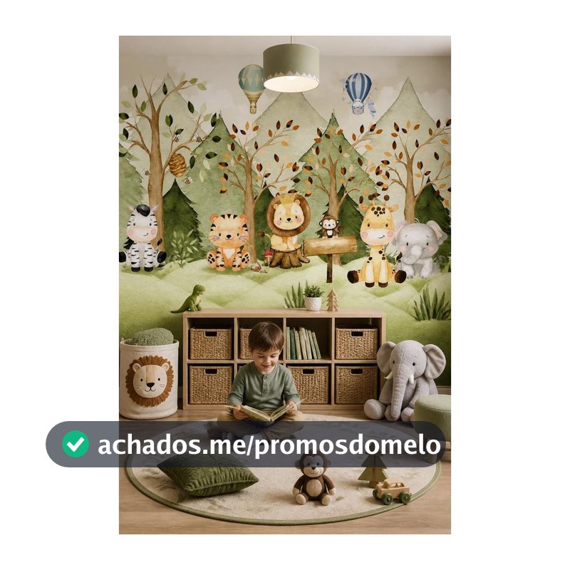 Papel de Parede Infantil Safari AL 136