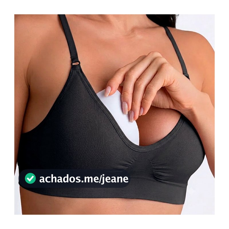 Sutiã Lupo Loba Original Poliamida Sem Costura Confort Plus Bojo Removível Reforçado Feminino