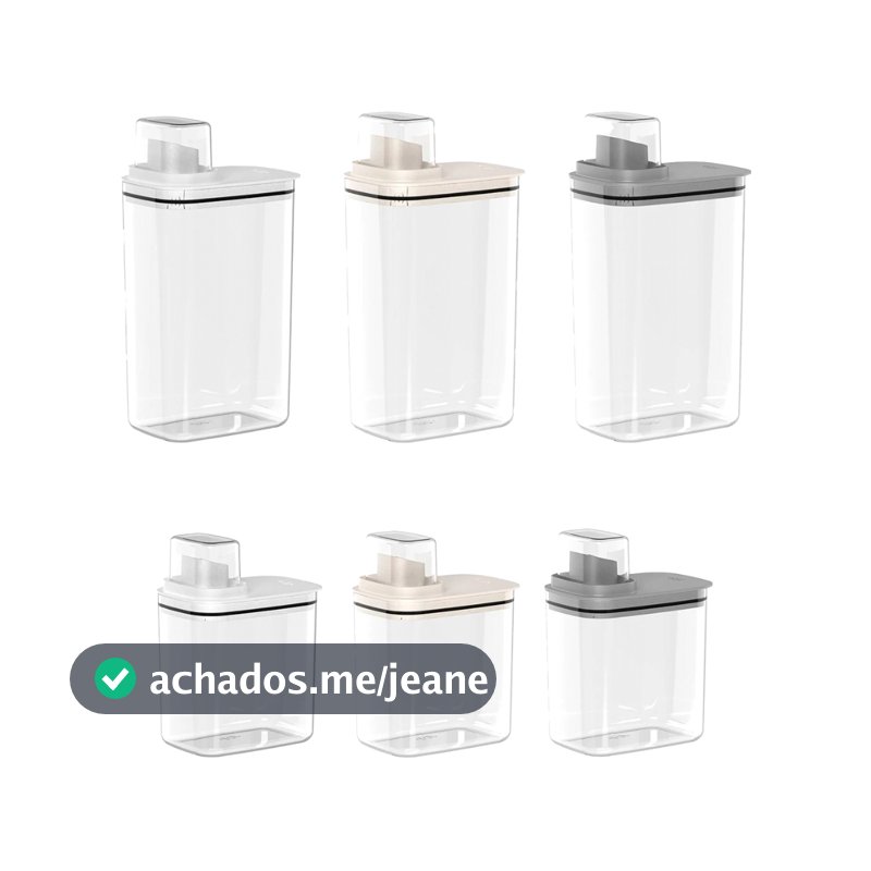 Kit 2 Dispenser de Sabão e Detergente 2,3L e 1,5L KTE150 - Ou