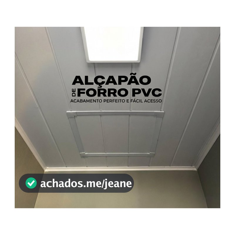 Kit Alçapão Forro PVC 60x60 Branco Gelo/ Neve/Coloridos