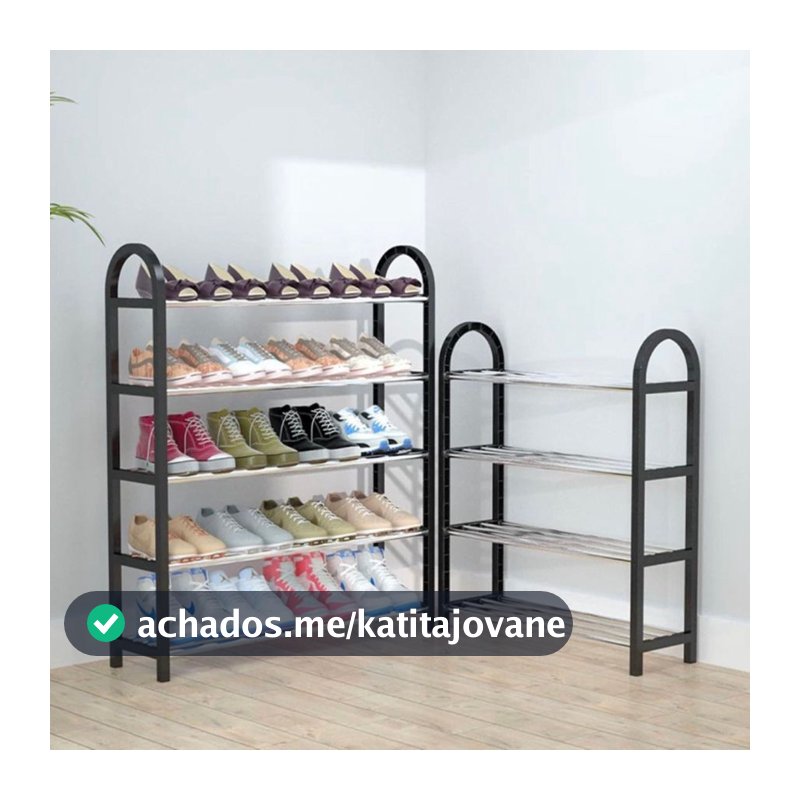 Sapateira 4 ou 5 Andares Multiuso Desmontável Organizadora Multiuso Sapatos Livros Brinquedos