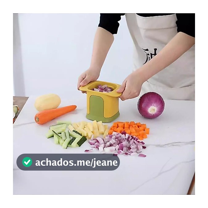 Cortador Fatiador De Legumes Manual  Lâminas de Aço Inoxidável   Multiuso, Seguro e Eficiente