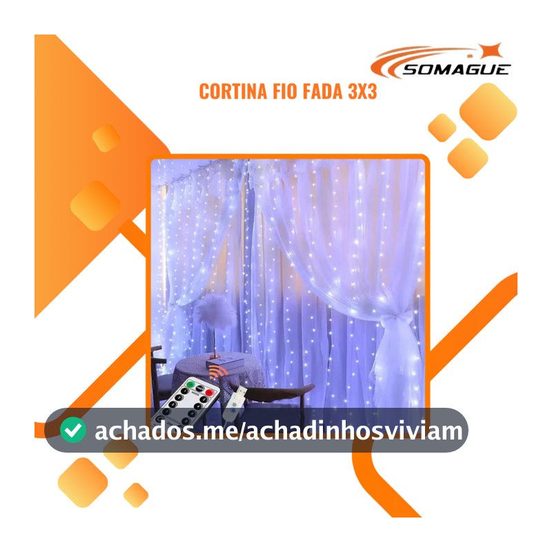 Cortina Led 3x3 Metros Festa Casamento Eventos Natal Iluminação Natal Ano Novo