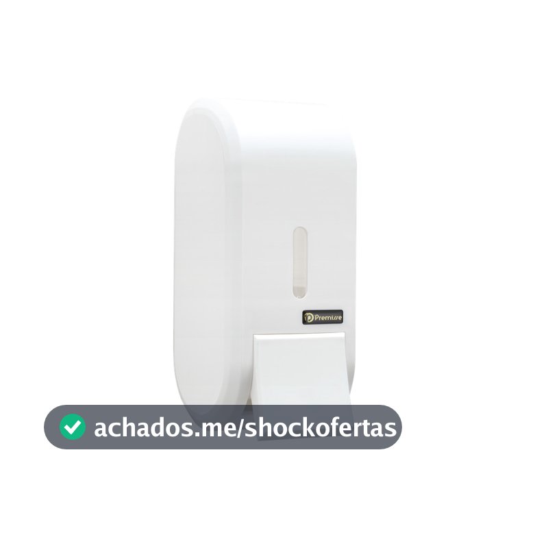 Dispenser Sabonete Líquido 400ml Urban Branco - Premisse