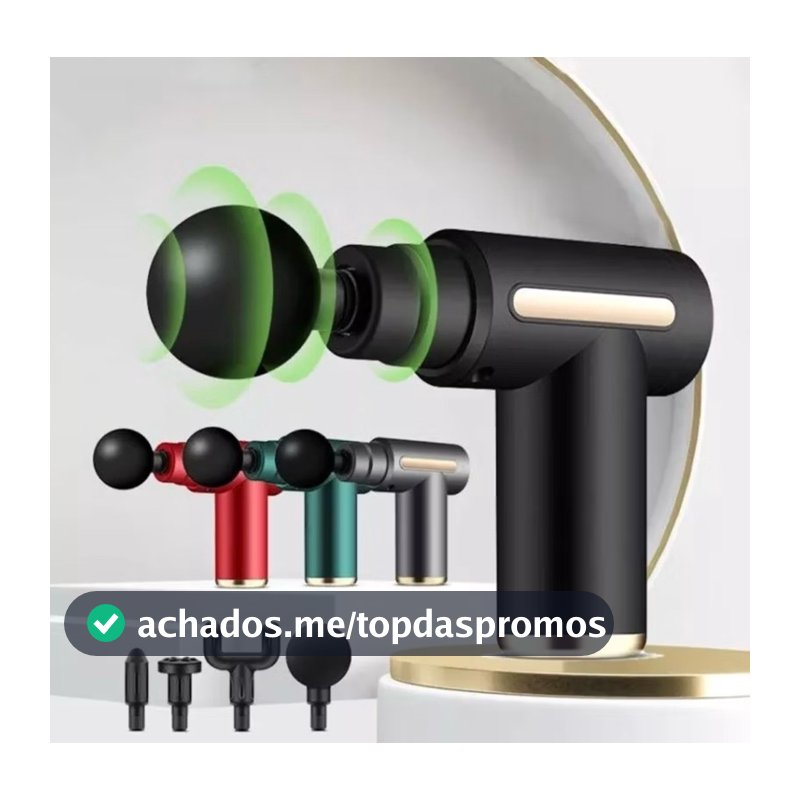 Massageador Corporal Elétrico  Massagem Relaxante Alivia Tensao Profissional Muscular