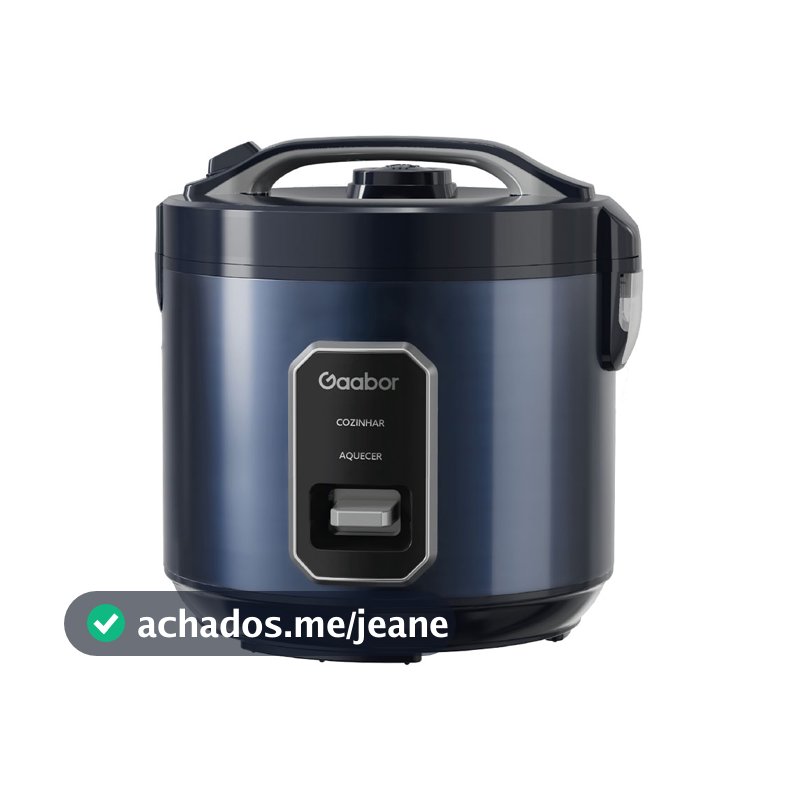 Gaabor Panela de Arroz 2,2L 15 Xícaras Multi Cooker 700W Azul Marinus RC-50M01A