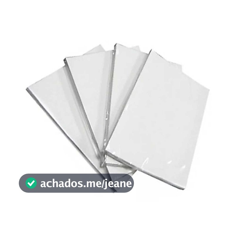 Papel Arroz A4 Branco Pacote com 20 Folhas