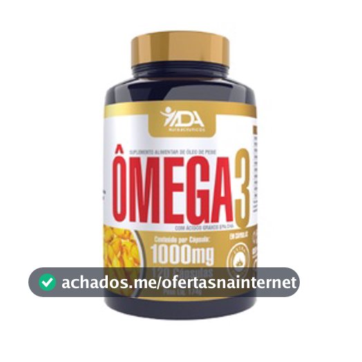 Ômega 3 ADA 1000mg C/120 cápsulas Original