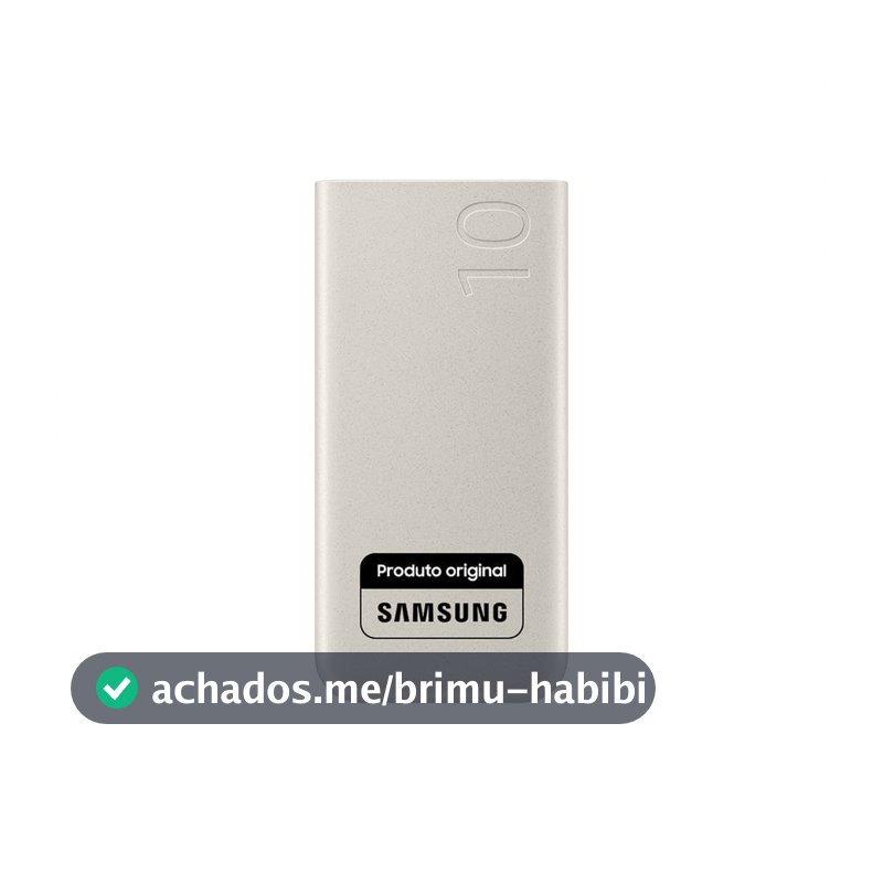 Bateria Carregador Portátil 2x USB-C, 10000mAh, Super Rápida 25W