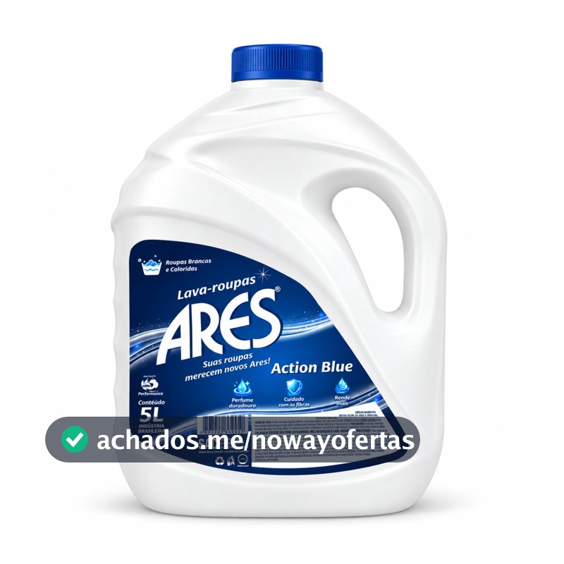Lava Roupas Ares Blue 5 Litros