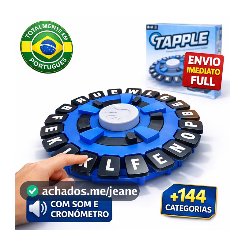 Jogo Stop Eletrônico com Cartas Educativo Divertido Brinquedo Interativo 10 Segundos Família Criança