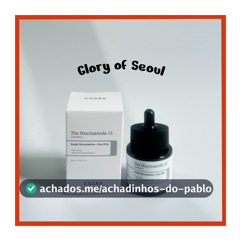 COSRX O soro niacinamida 15, 20ml