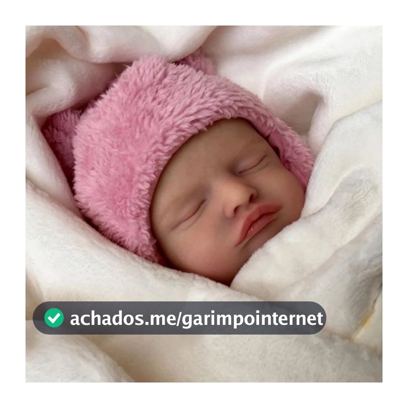 Bebê Boneca Reborn Siliconada Rosali  Realista Pode dar Banho Em Promoção