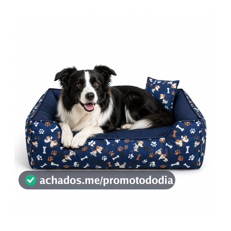 Caminha Pet - Casinha de Cachorro Cama Pet Luxo Colchão Pet Cão Gato P M G