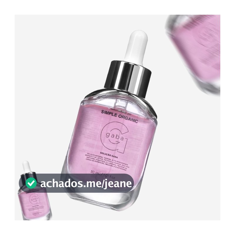 Sérum Efeito Lifting Solução Gaba Simple Organic