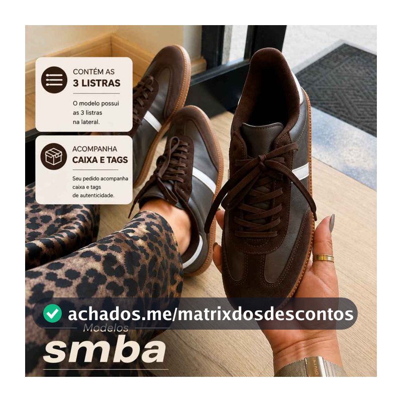 Tenis feminino modelo casual sola baixa Mbsmb Couro Legitimo