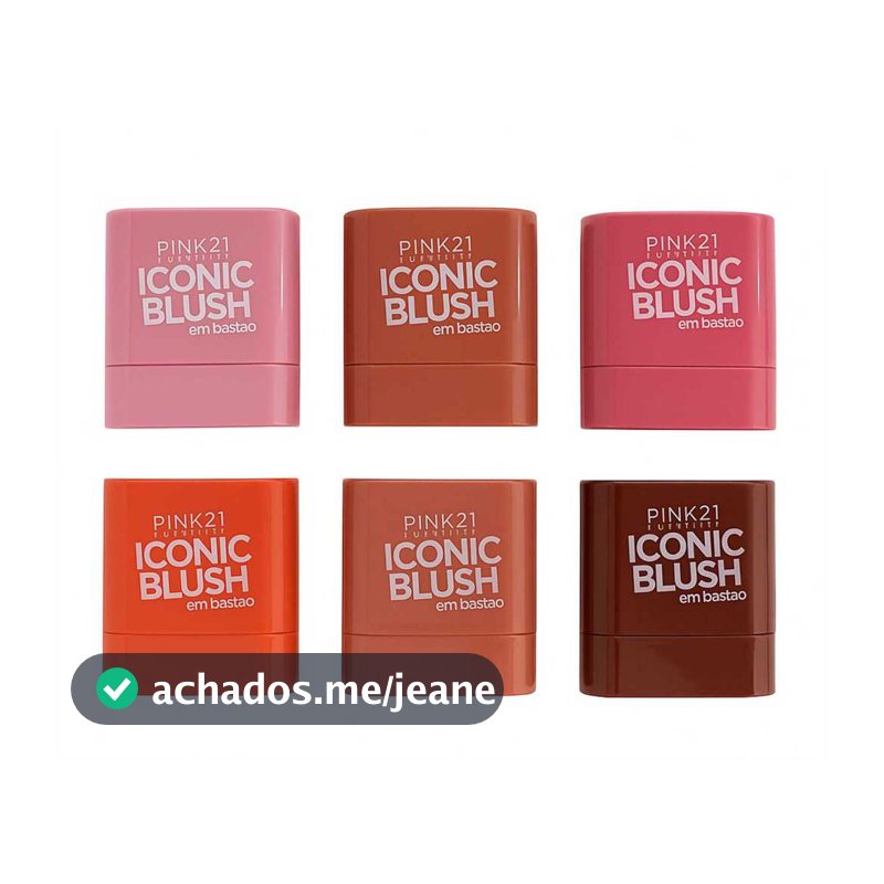 Mini Blush Bastão Stick | Maquiagem Cremosa, Natural e Fácil de Aplicar Maquiagem em Alta Blush de bolsa