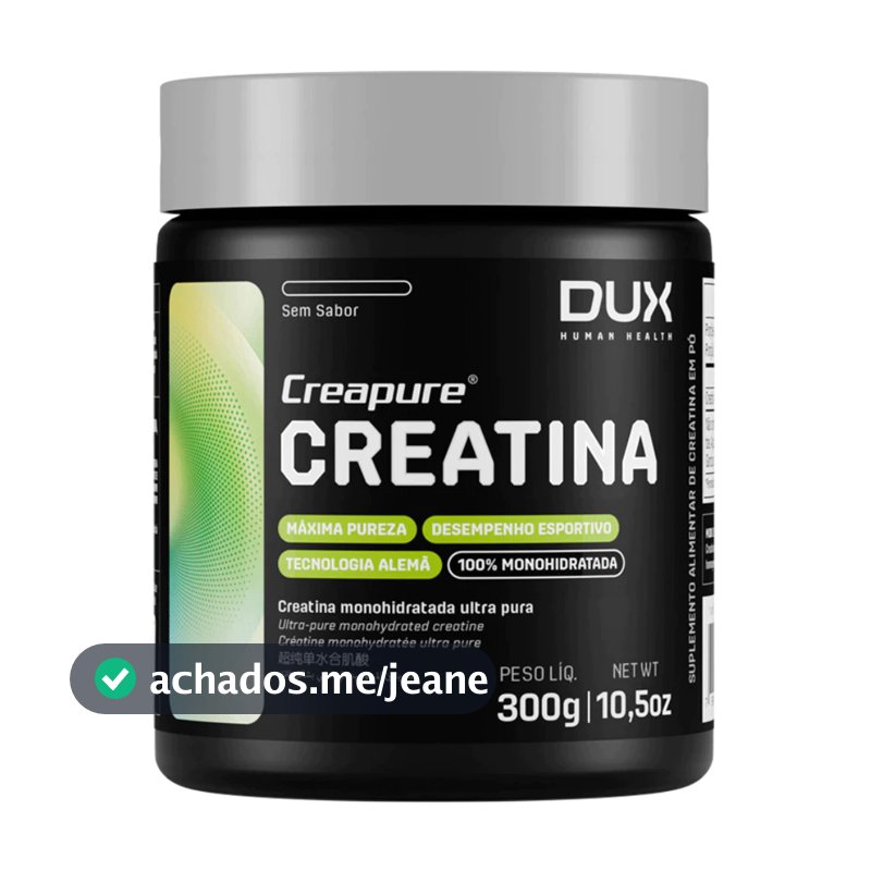 Creatina Monoidratada Creapure 100% pura DUX