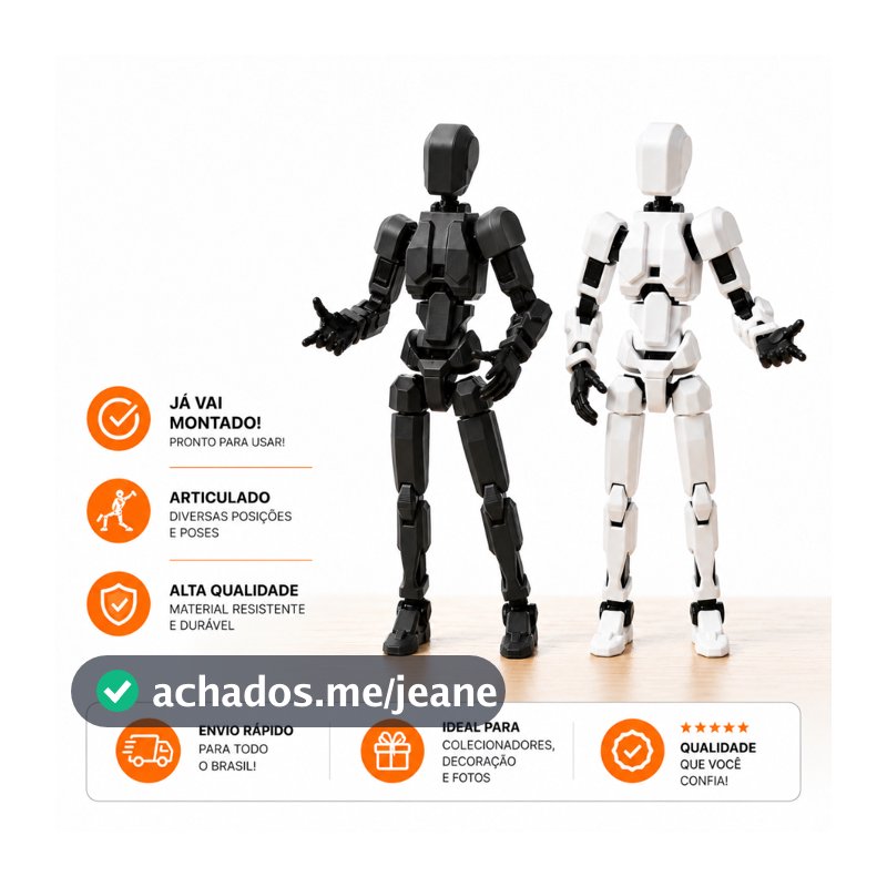 Boneco Dummy 13 Robô Articulado Action Figure Totalmente Articulado