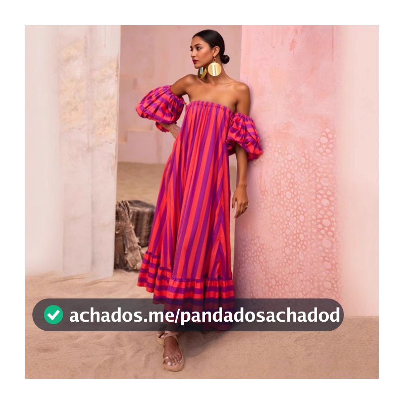 2026 verão novo estilo esportes maiô AliExpress listras destacáveis mangas bufantes saia grande férias vestido feminino