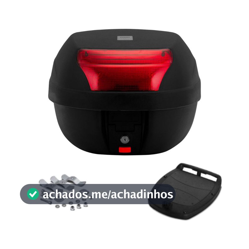 Bau Para Moto Bauleto 28 Litros Pro Tork