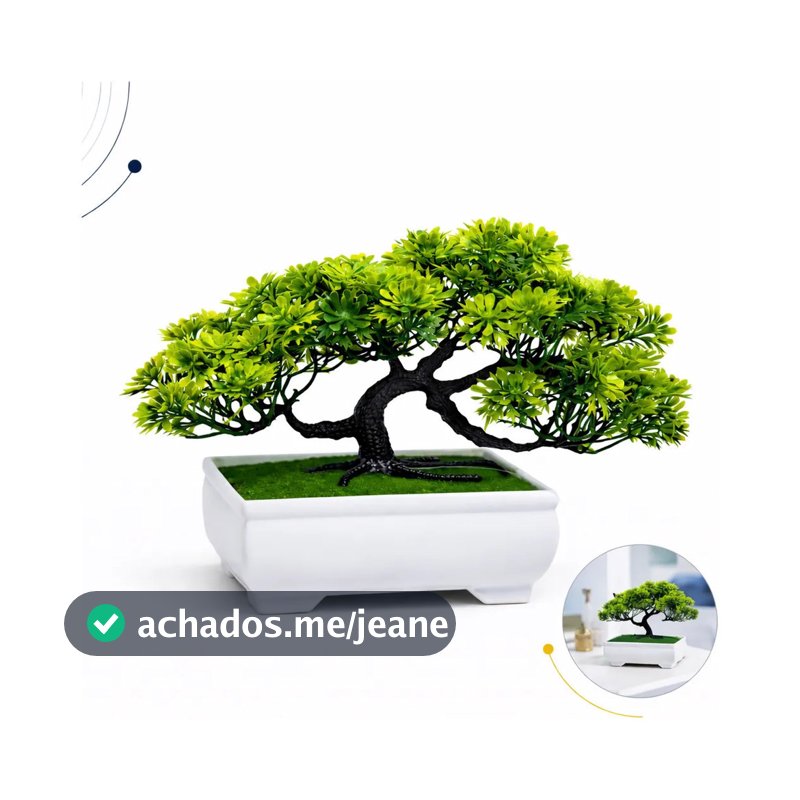 Planta Arvore Artificial Bonsai Decorativo Ambientes Moderno