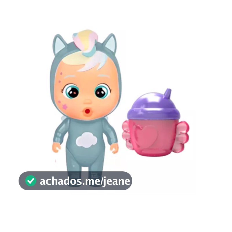 Boneca Cry Babies Magic Tears Mini Chora De Verdade Multikid