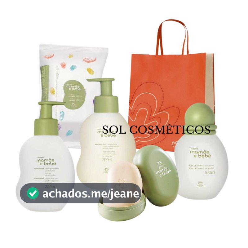 Kit Natura Mamãe e Bebê (5 itens)