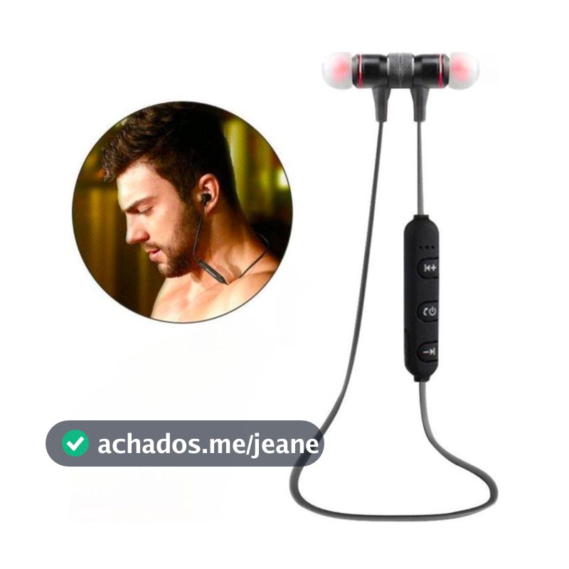 Fone Sports Sem Fio Fitness Bluetooth Kaidi KD-901 Academia e Corridas